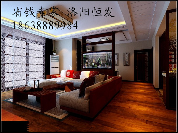 世纪华阳-中式古典-三居室