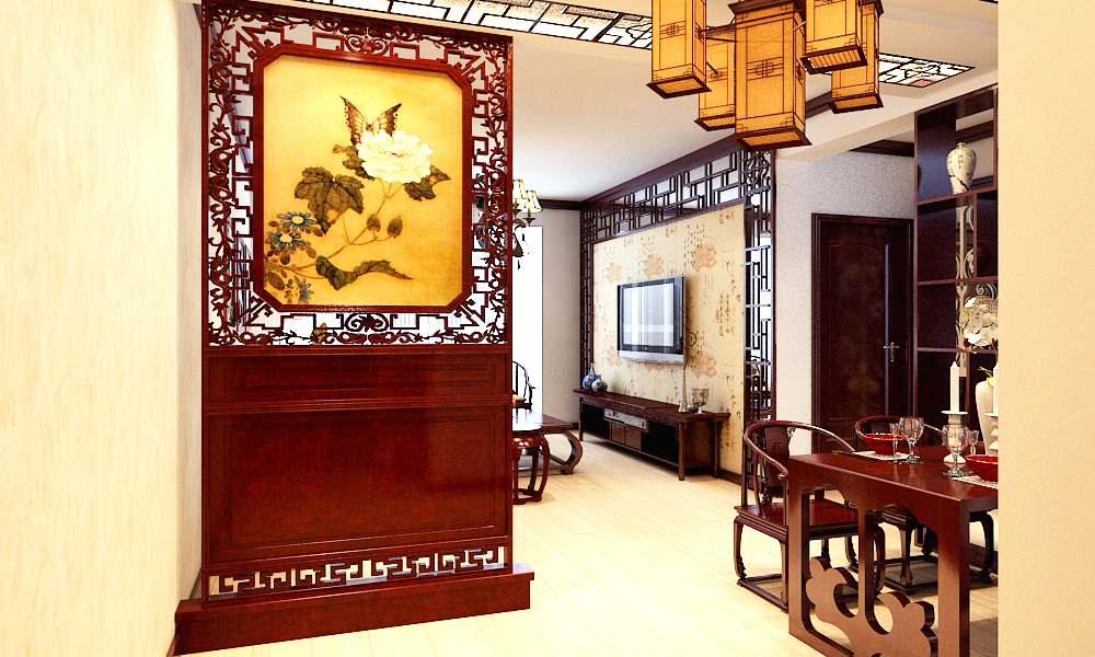 金地名京-中式古典-二居室