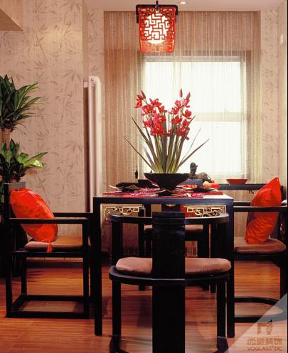 锦湖园公寓-中式古典-四居室