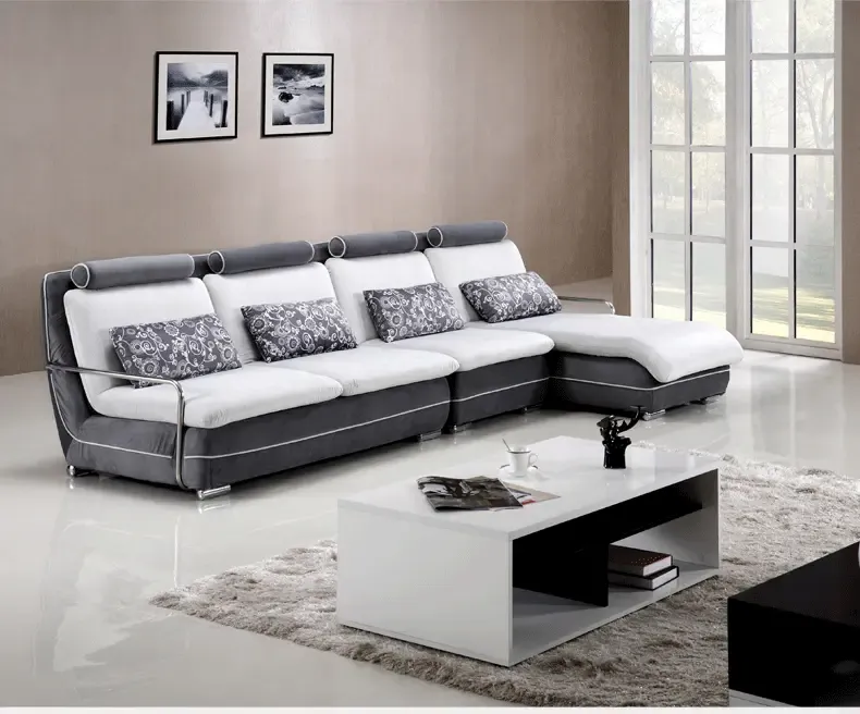 皇朝家私 qrs1103新款个性创意组合布艺沙发