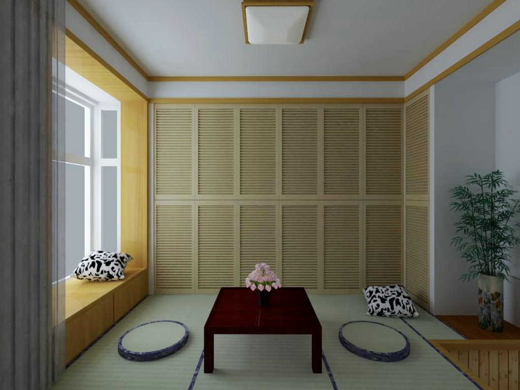 藏龙福地-混合型风格-三居室