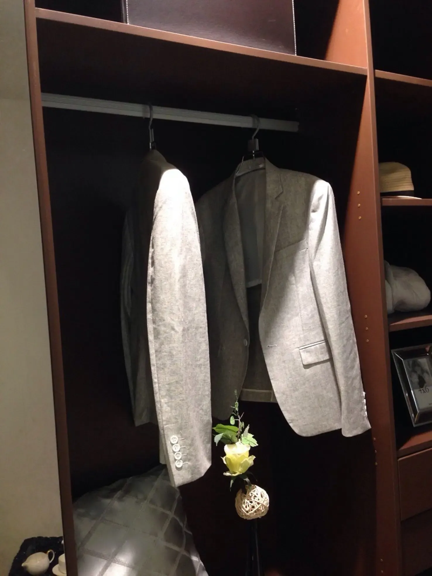 顶固衣柜 94a布纹 样柜处理