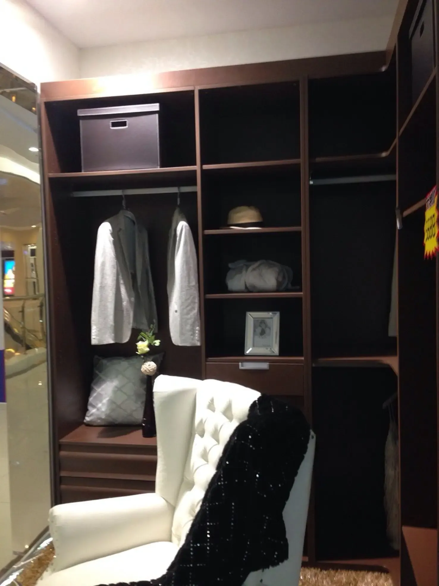 顶固衣柜 94a布纹 样柜处理