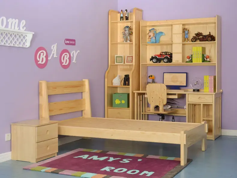 松堡王国实木儿童家具 儿童床单层床 rc002