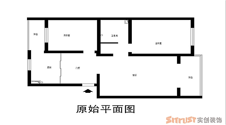 青石花语-中式古典-三居室