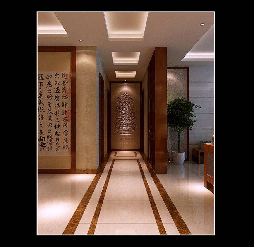名门华都-现代简约中式-三居室