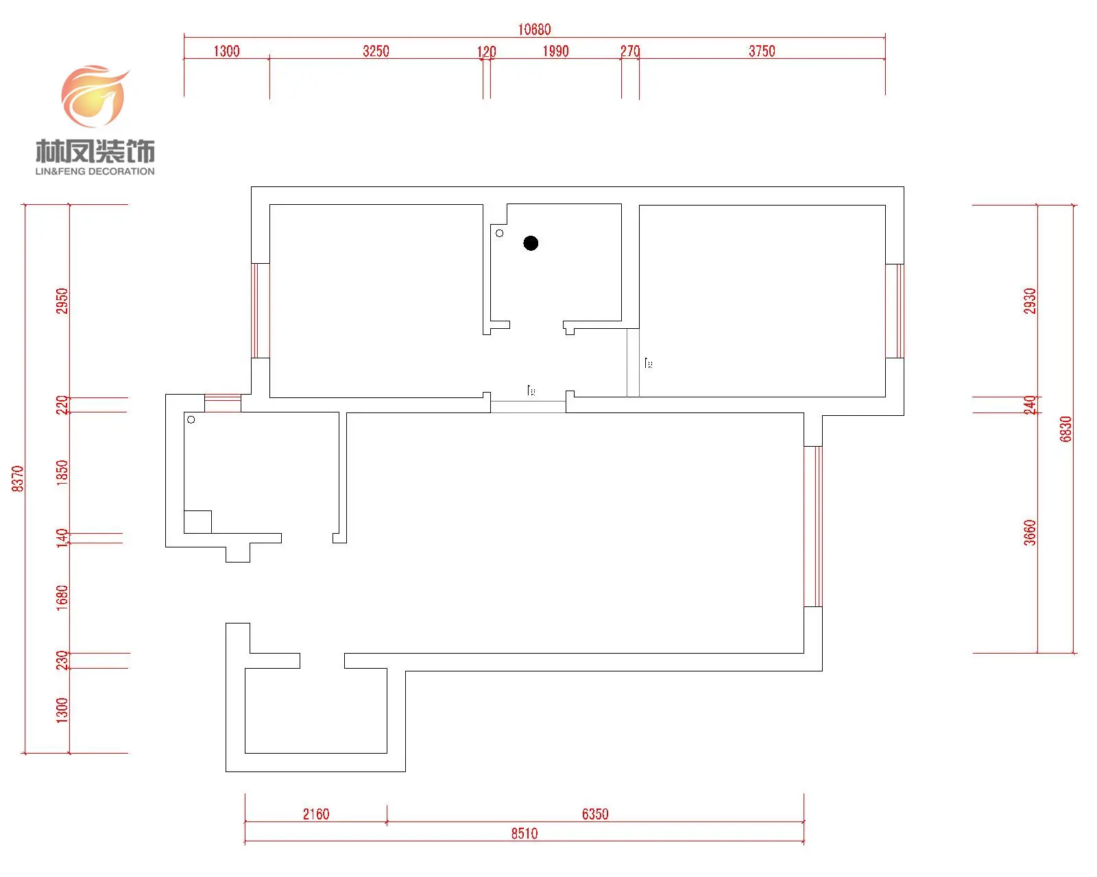 新加坡城-现代简约-二居室