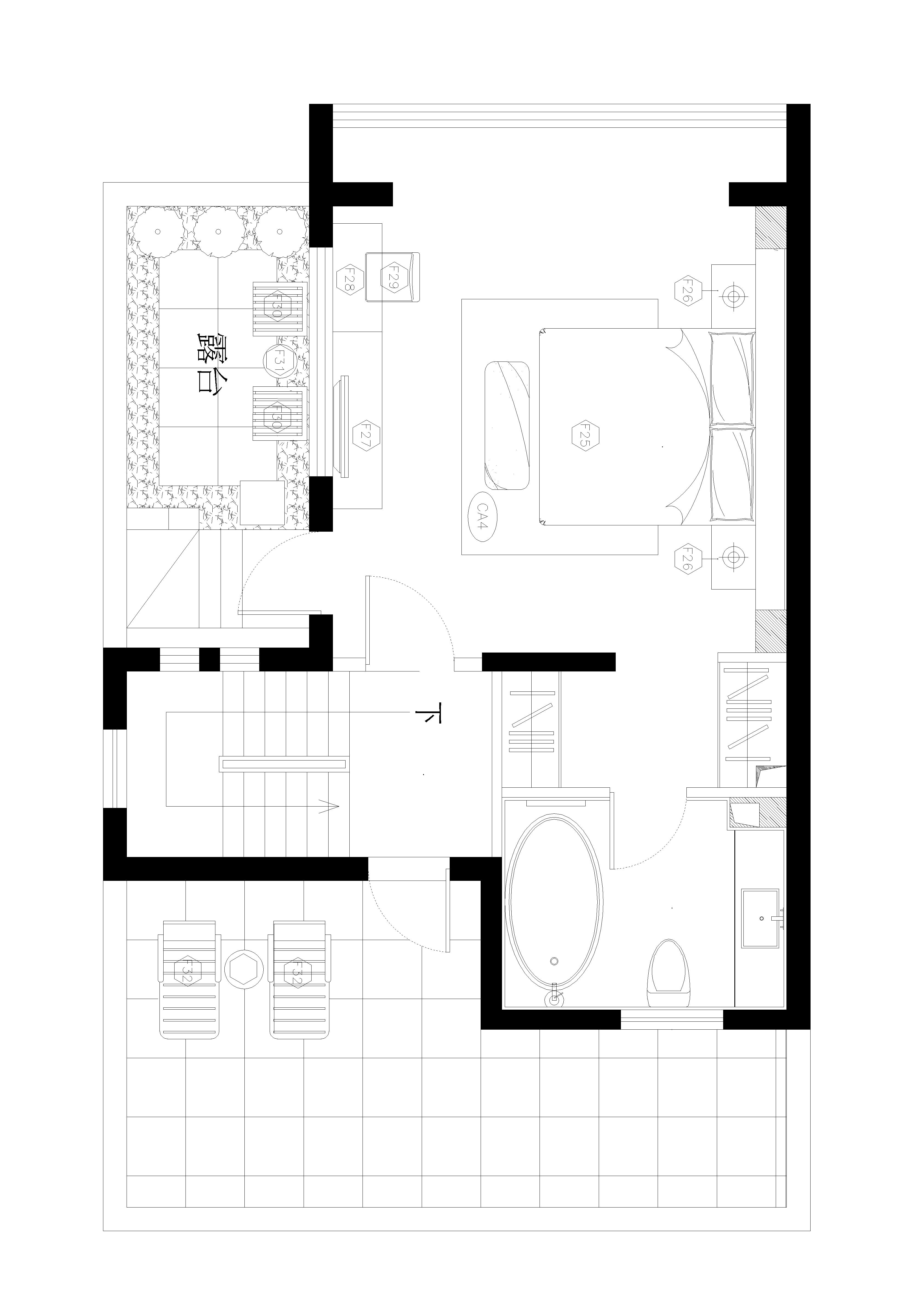 天恒乐活城D5-混合型风格-四居室
