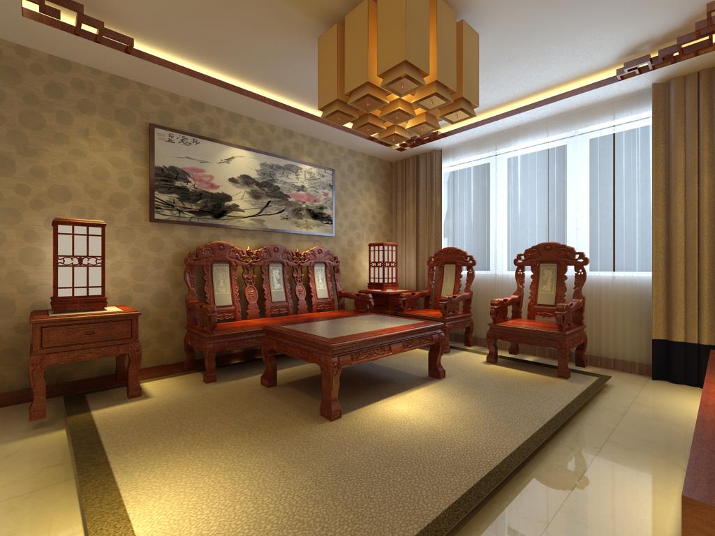 中海城-中式古典-二居室