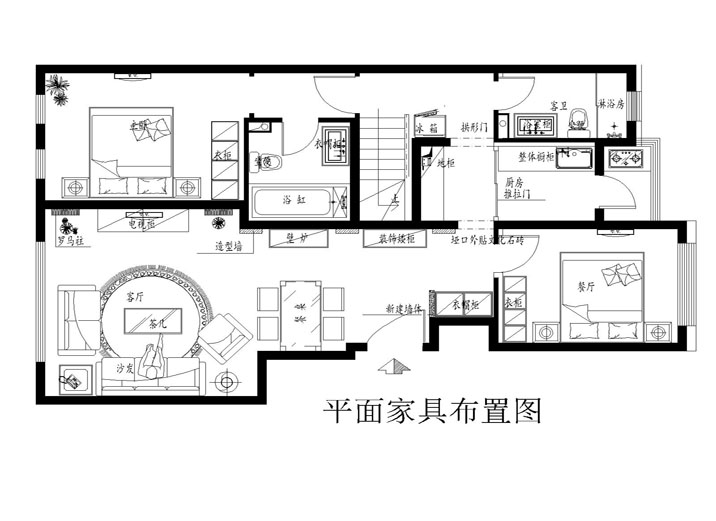 金隅翡丽-欧美风情-复式