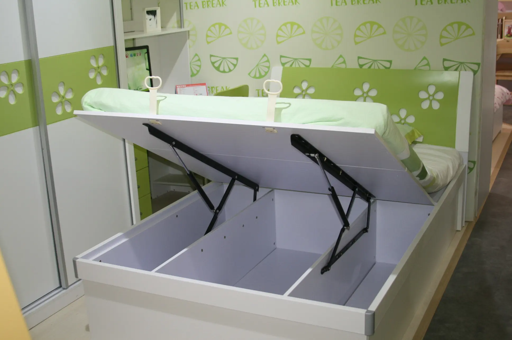 低碳贝贝b7881儿童床