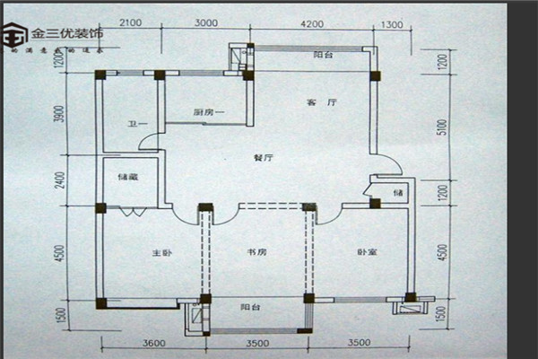 北京城建·琨廷-中式古典-三居室