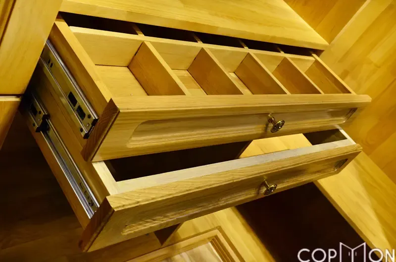 春木橡木衣柜柜体 开门