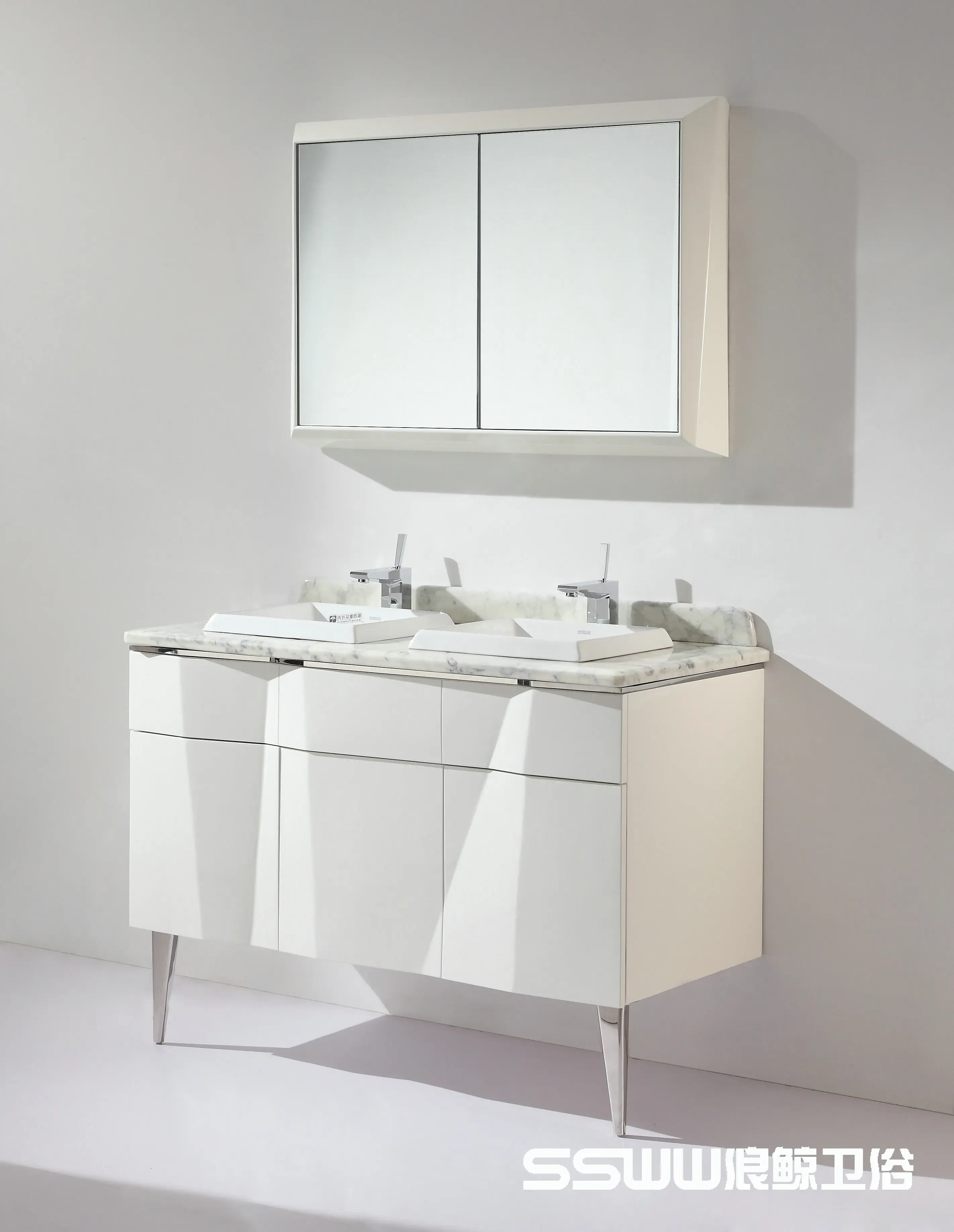 浪鲸卫浴bf6019钻韵系列浴室柜