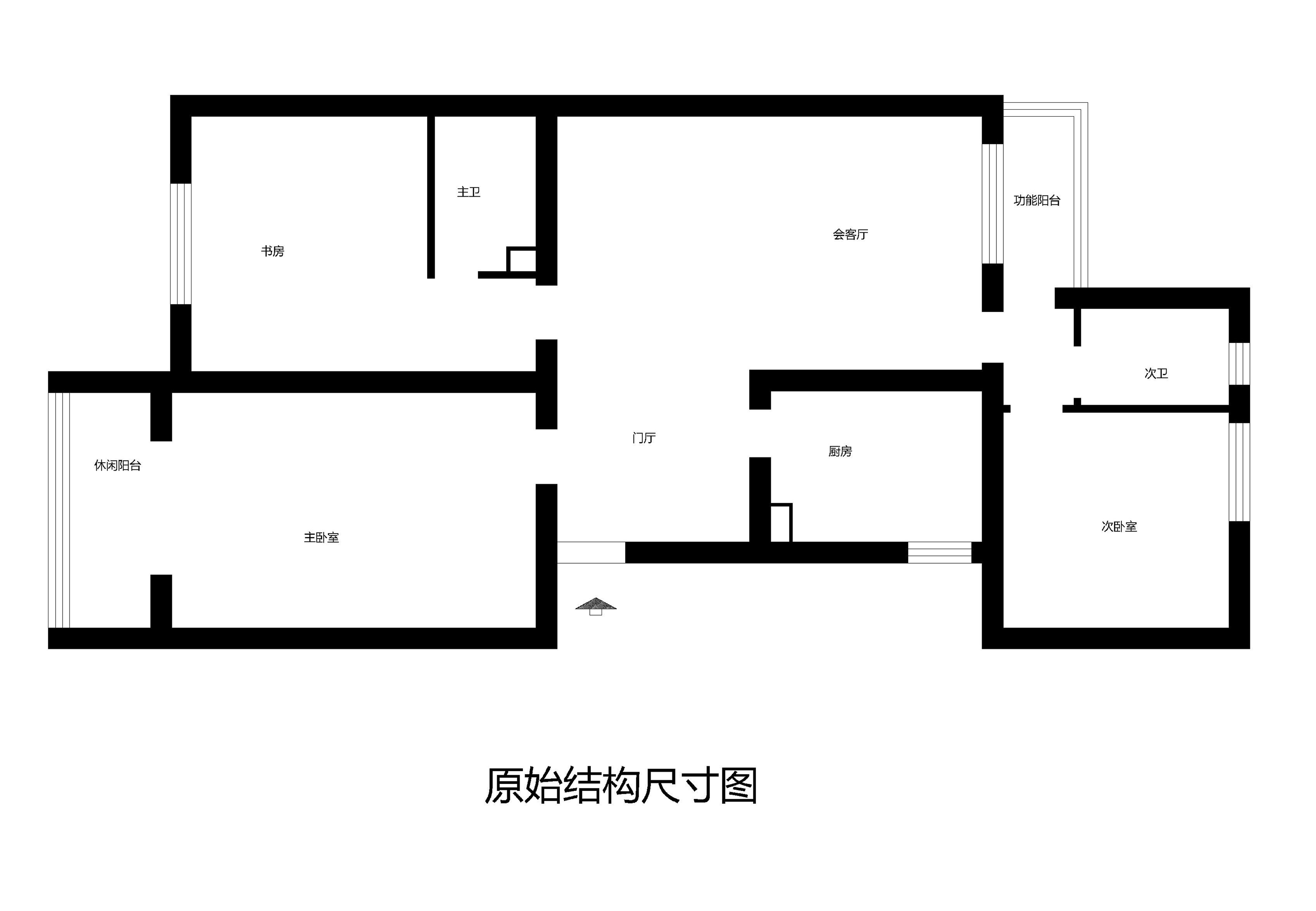 花家地西里二区-混搭风格-二居室