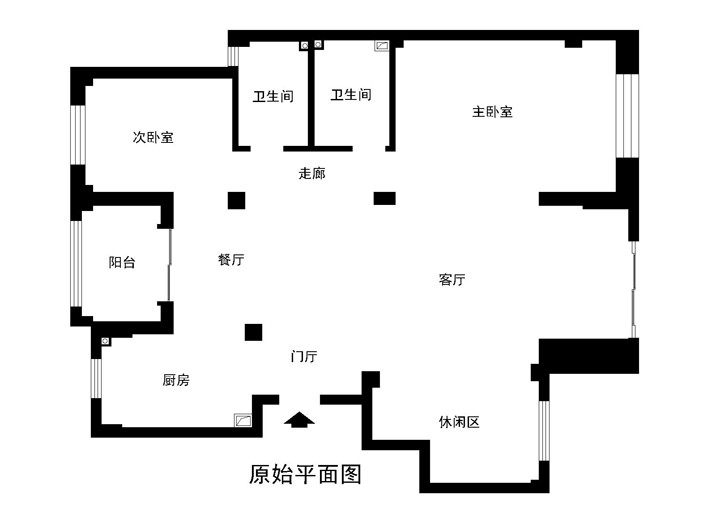 青塔东里-现代简约-三居室
