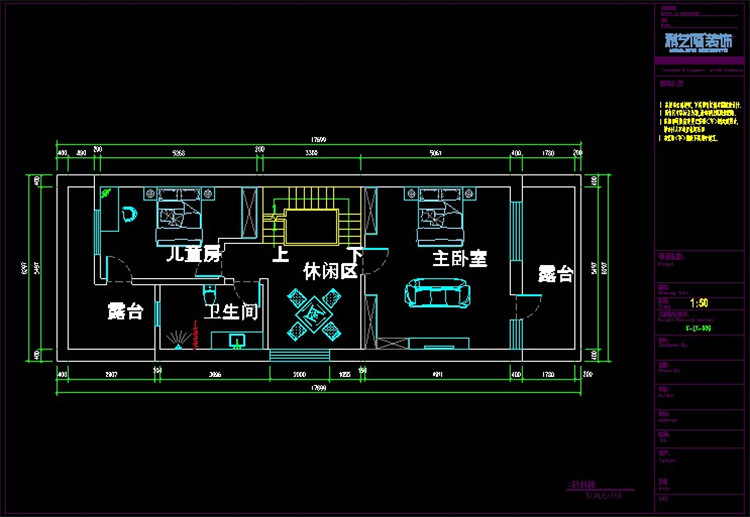 通用润园-美式风格-四居室