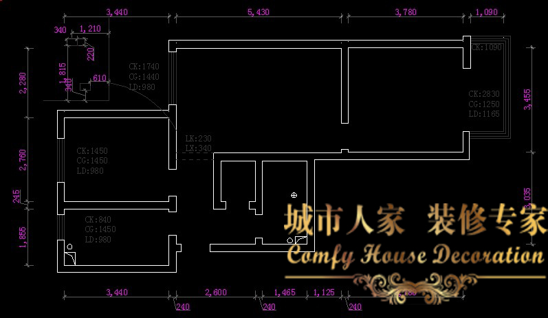 太钢线材厂-现代简约-二居室