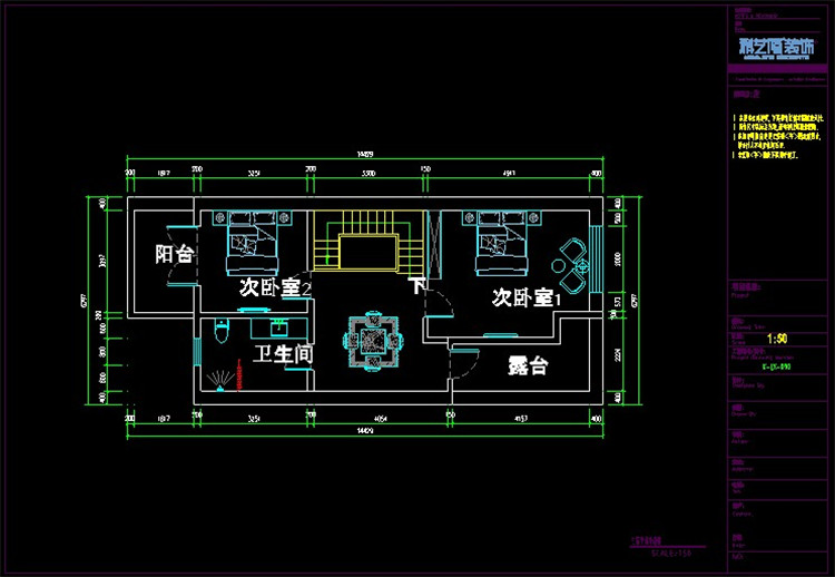 通用润园-美式风格-四居室