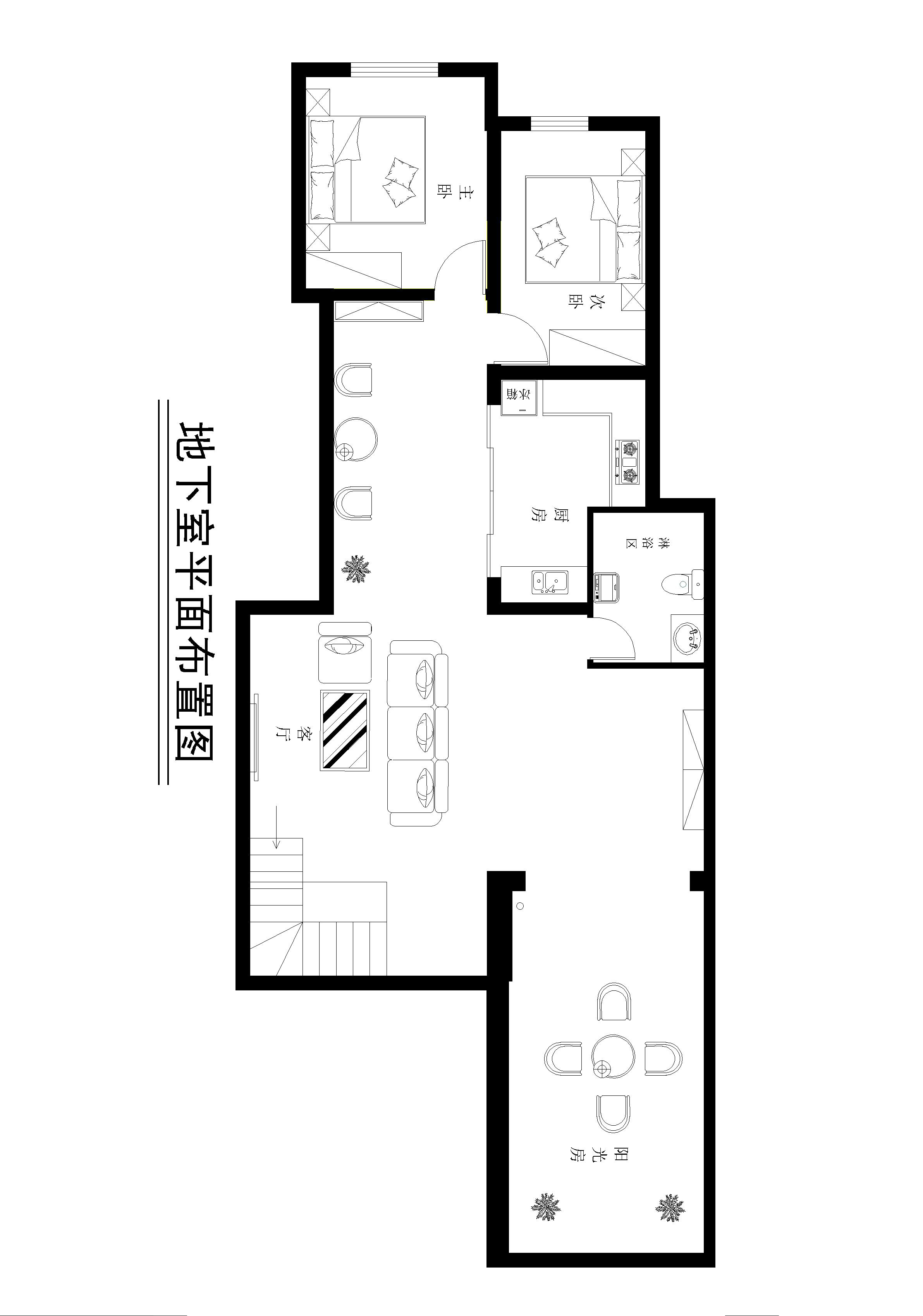 泰莱16区-中式风格-三居室