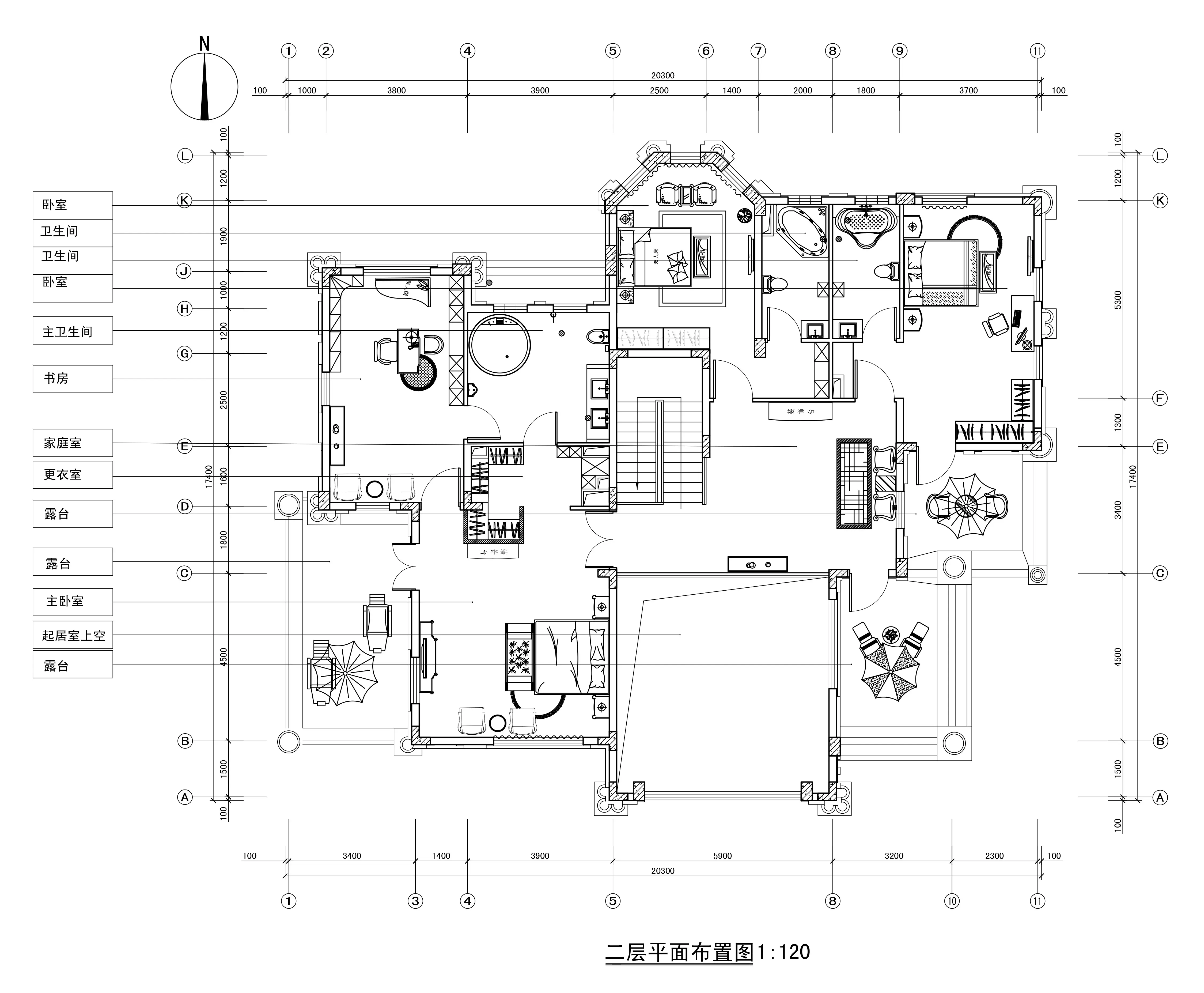 东山墅户型图片