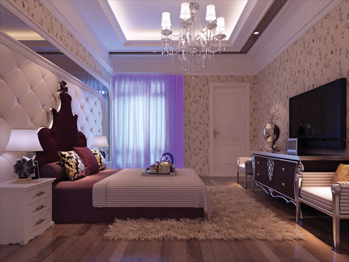 华凌国际公寓-新古典风格-三居室