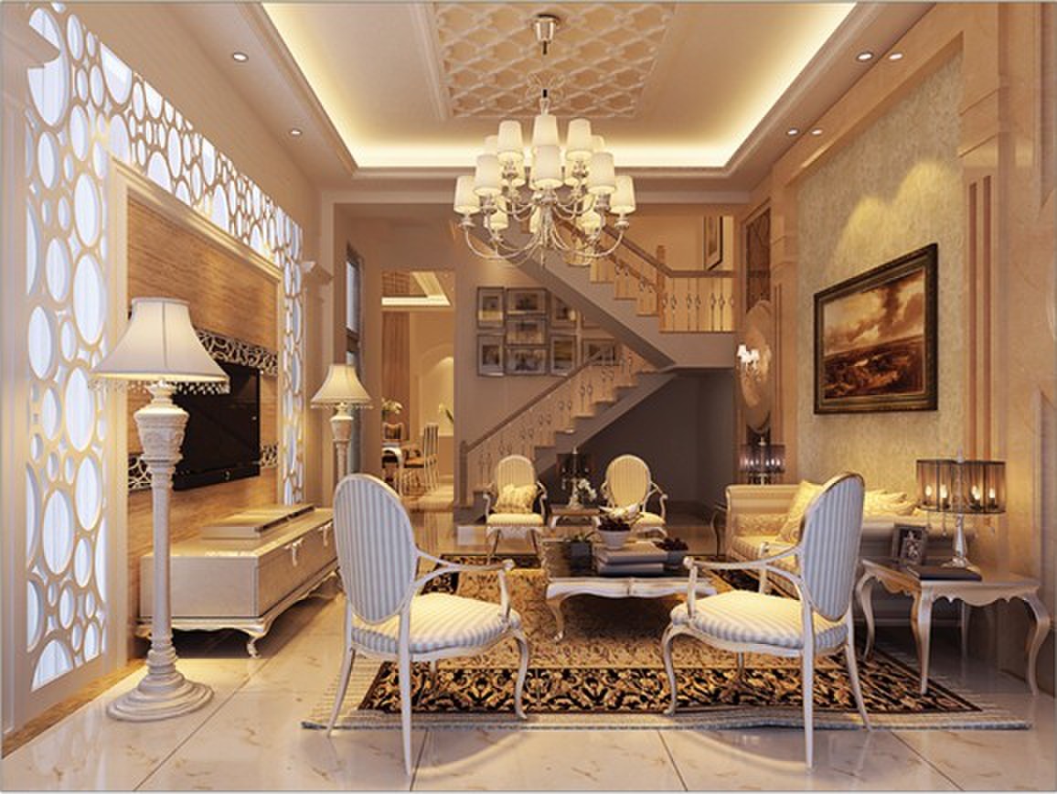 华凌国际公寓-新古典风格-三居室