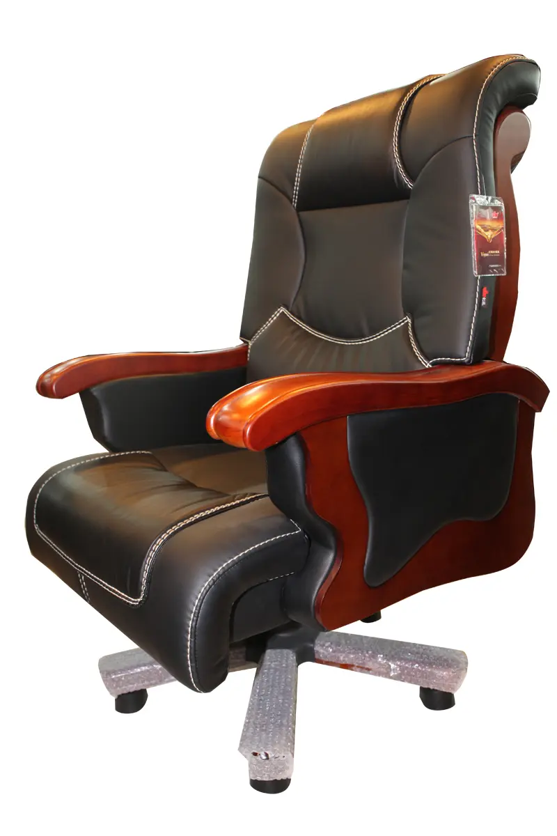 广东科劲 班椅 0156 黑色 牛皮 广东