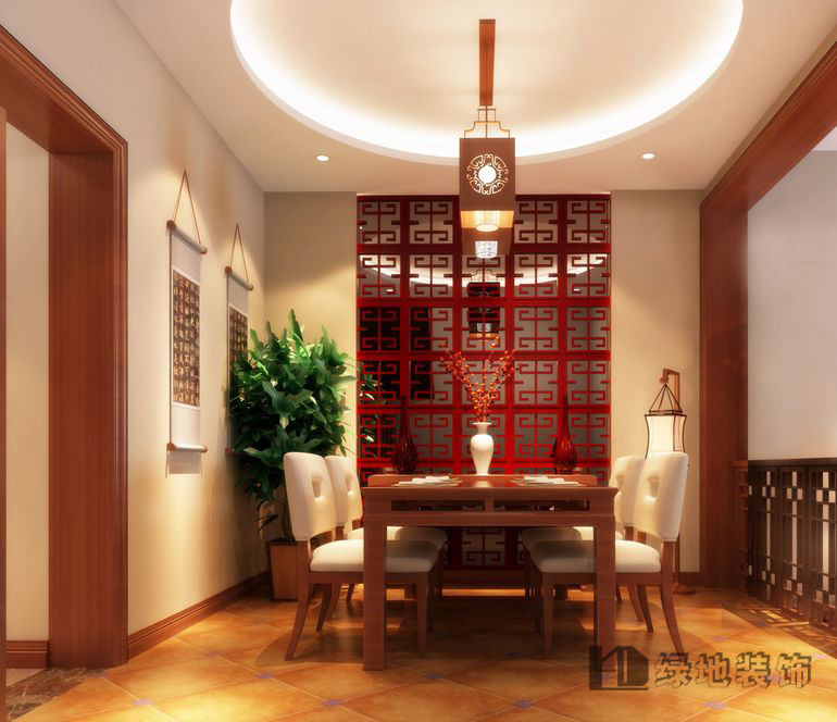中林国际-中式风格-三居室