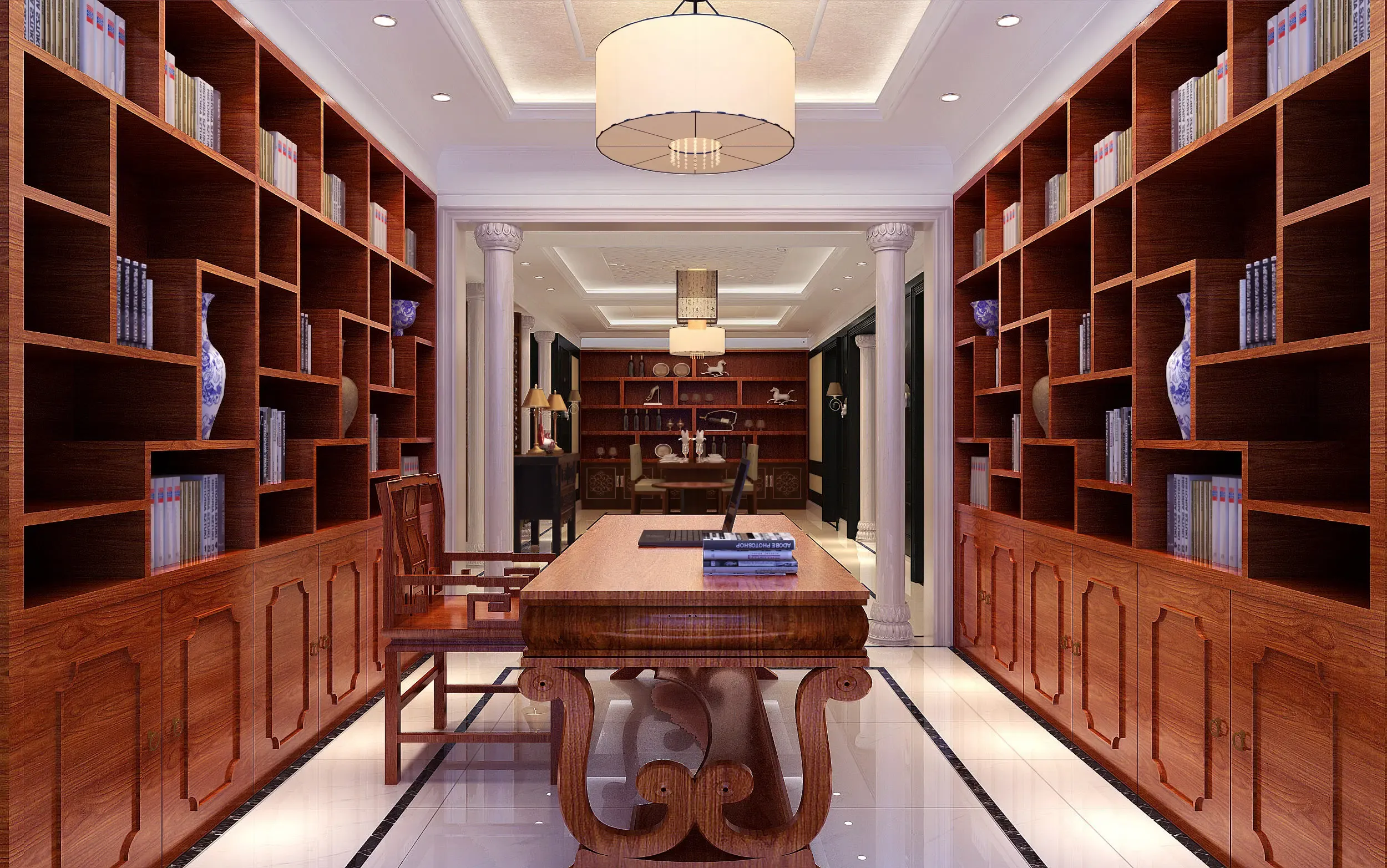 旭辉御府中式古典三居室