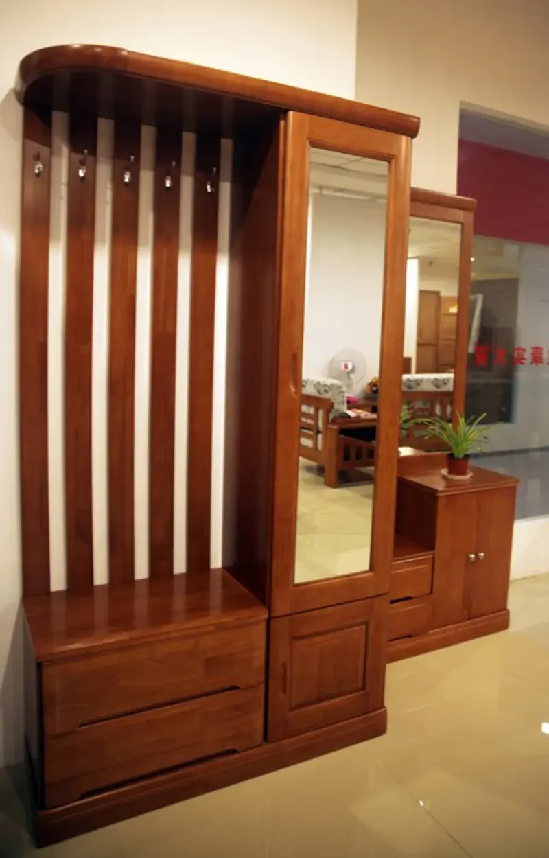 门厅柜 02# 茶色 橡木 天津 沙河店【报价 价格 图片 参数】-家具客厅
