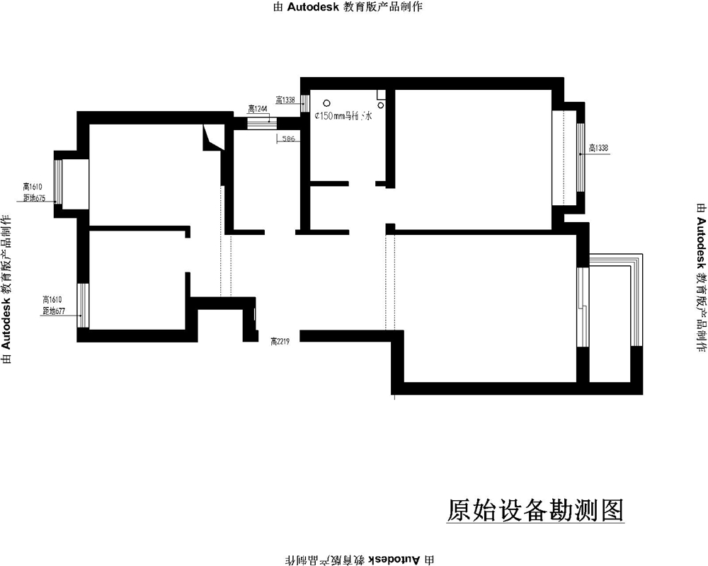 金地仰山-法式风格-二居室