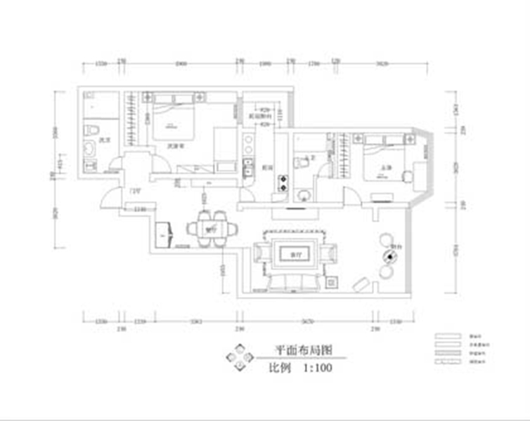 芳林苑-现代简约-三居室