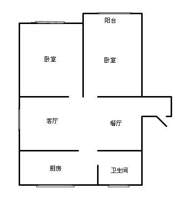 金街悦府-现代简约-二居室