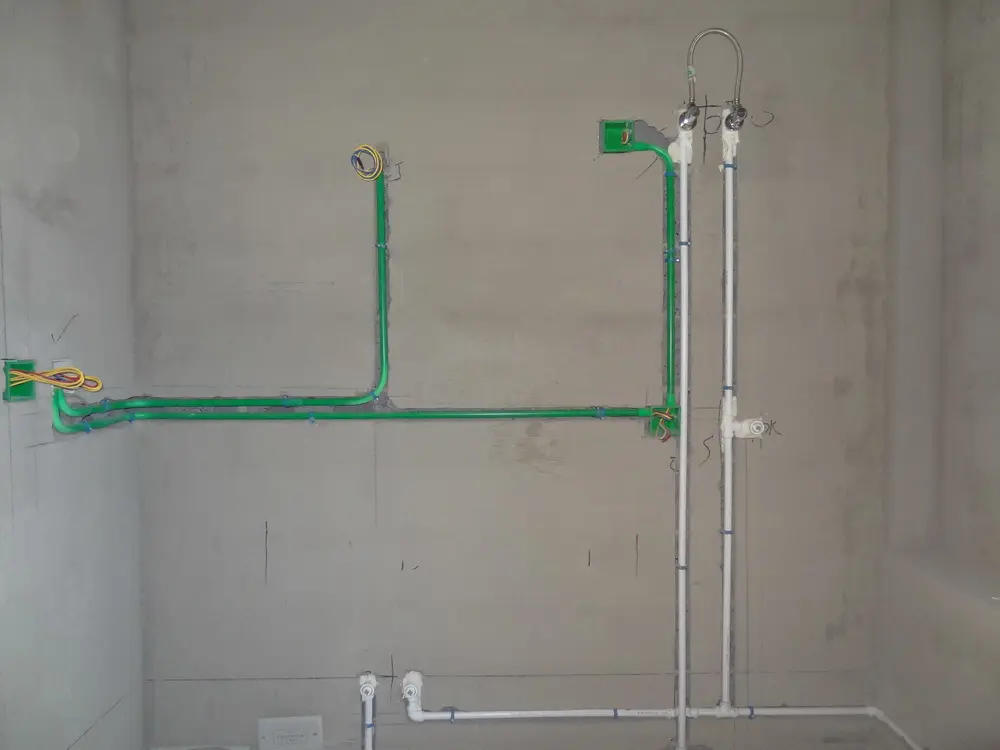卫生间水电工艺实景图
