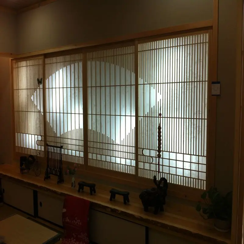 一良尚品榻榻米zxc-p2造型格子门窗定做日式推拉窗
