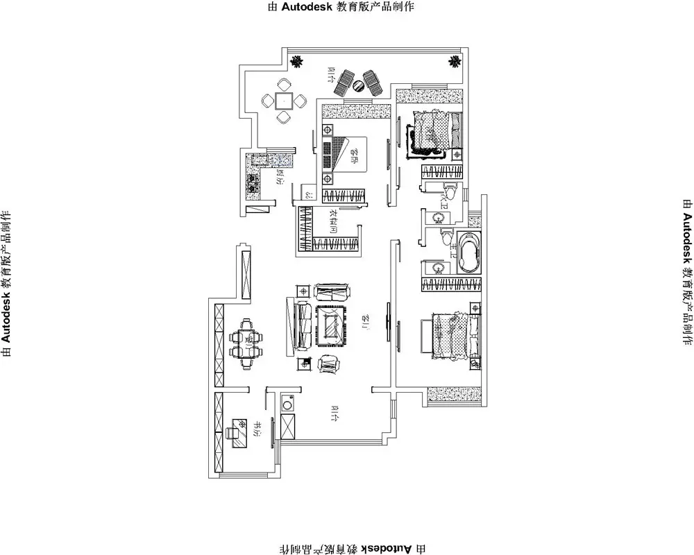 天山熙湖143平欧式