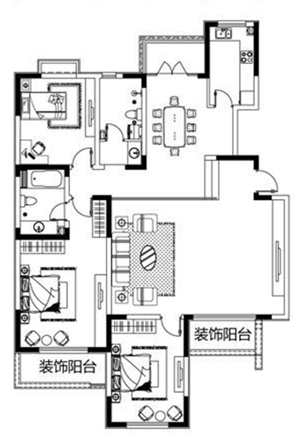 经典东南亚风情沽上江南161平