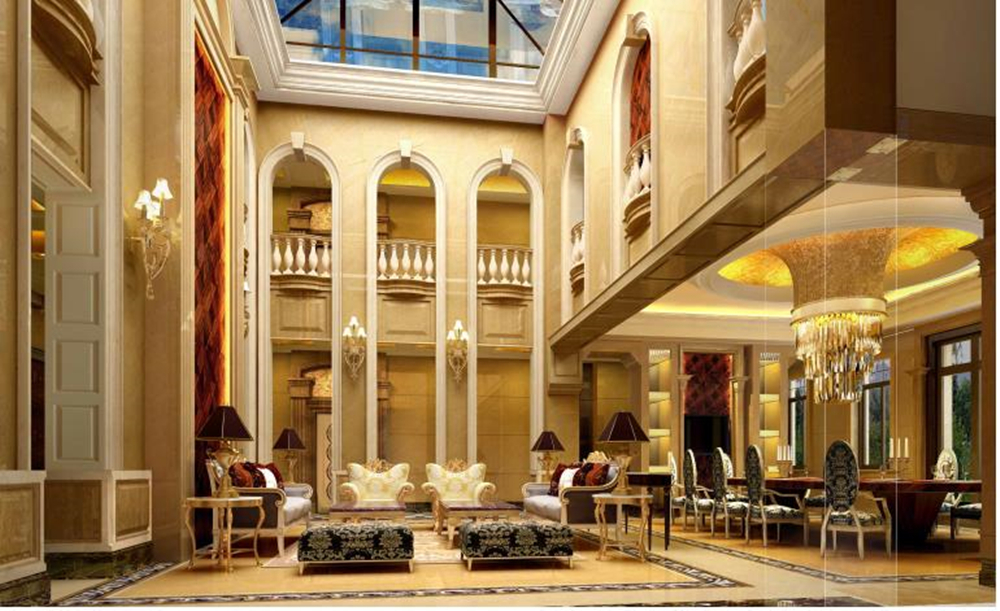 财富公馆奢华贵族欧式新古典主义风格别墅设计