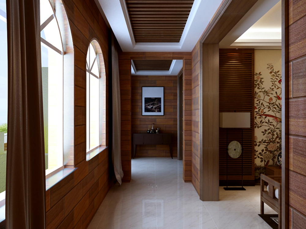 国赫红珊湾-新中式风格-230平米三居室
