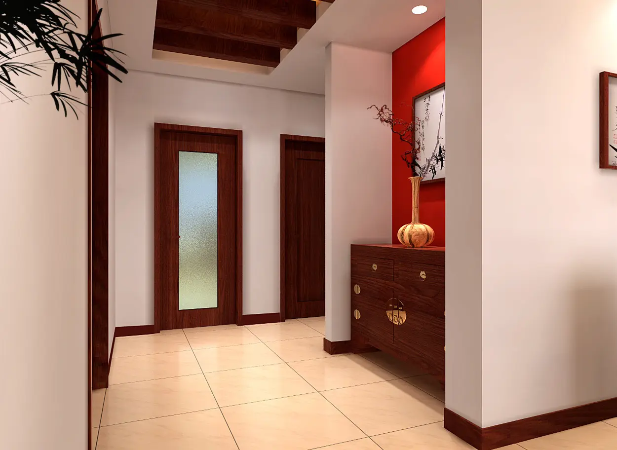 听雨观澜电梯洋房-玄关