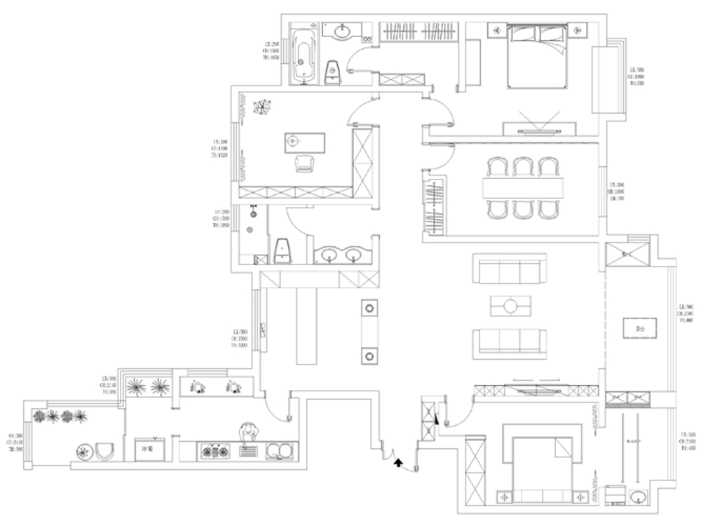 维多利亚二期-新中式-205平四居室