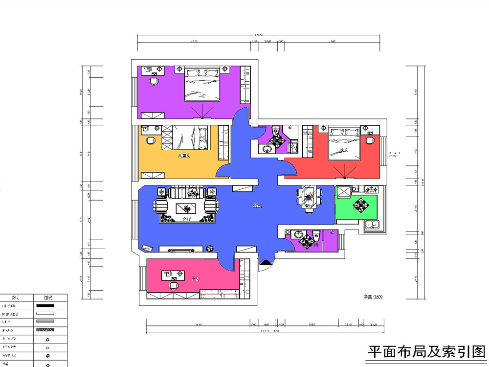 怡园小区-现代简约-三居室