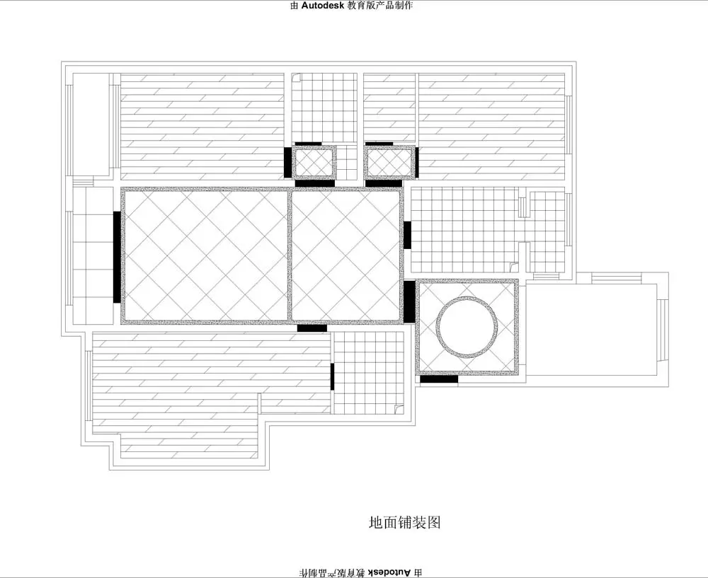 金科廊桥水岸D3户型155平米简欧风格三居