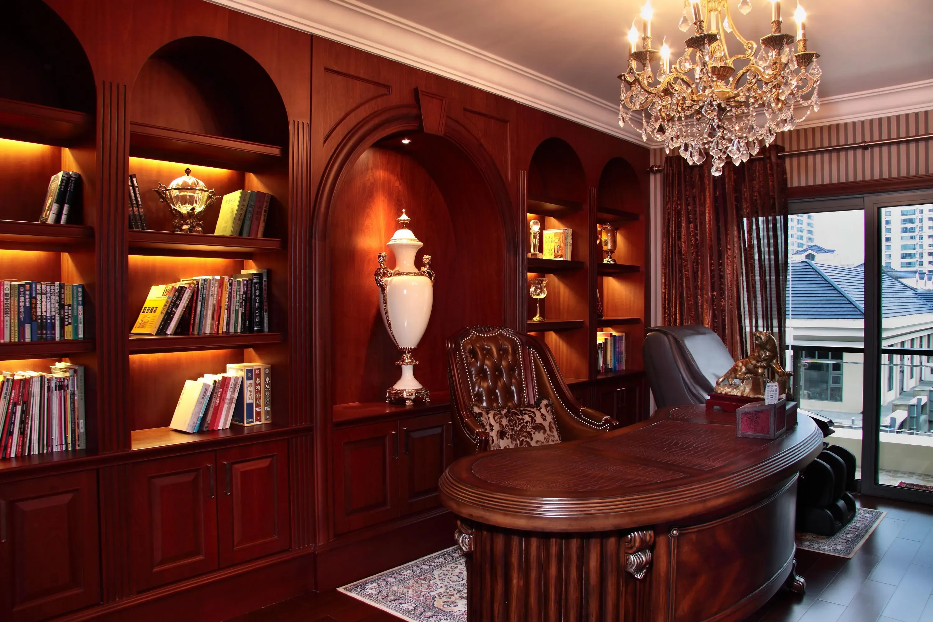 京基鹭府大别墅欧式风格实景