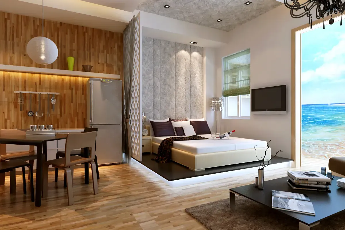 3套极小户型装修实拍图 53㎡简约风北漂婚房就这么装