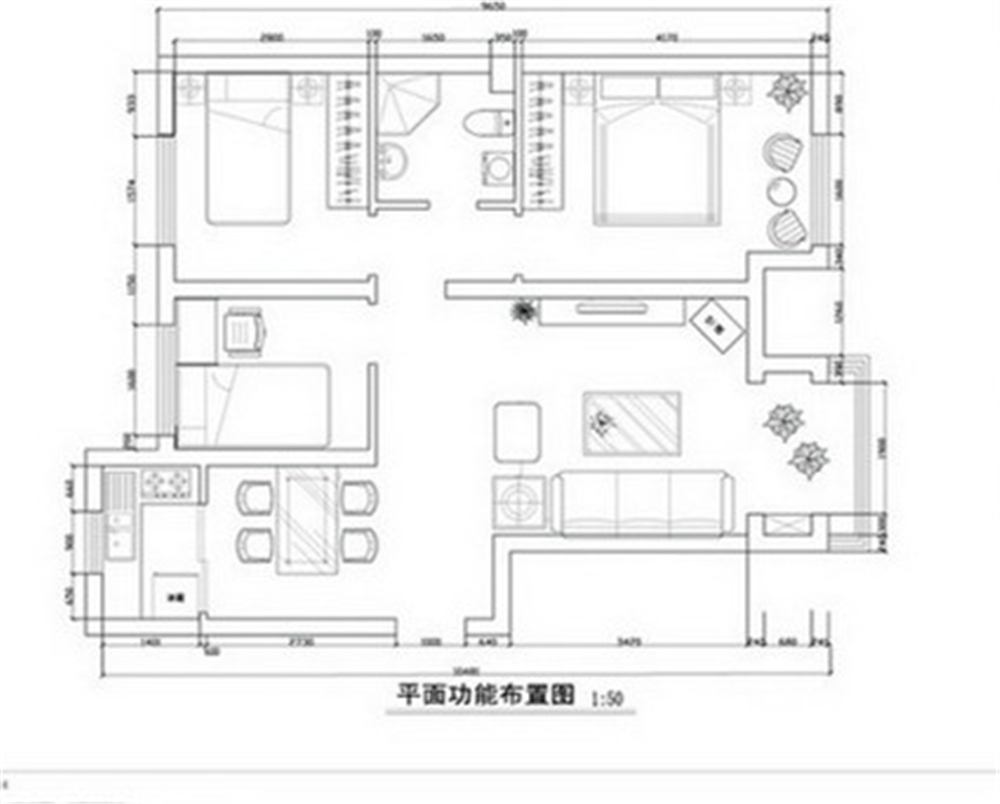 保利茉莉公馆90平简约时尚案例赏析