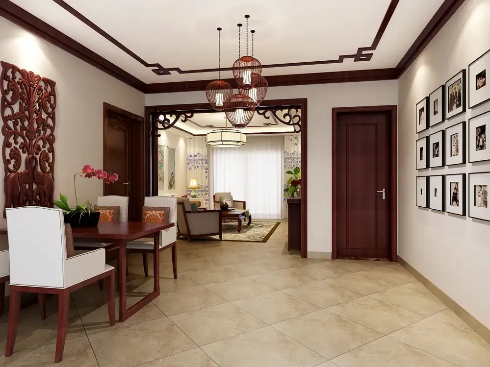 六套中式风格装修设计案例赏析 古色古香禅意十足