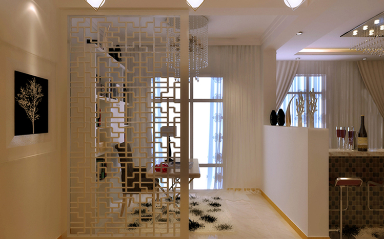 盛润锦绣城83平两居室简约风格设计方案