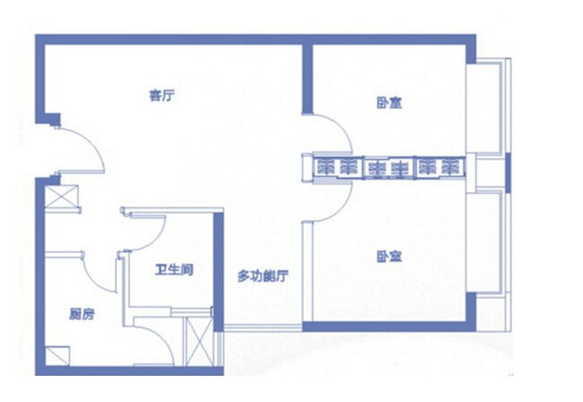 101平新房现代中式风格